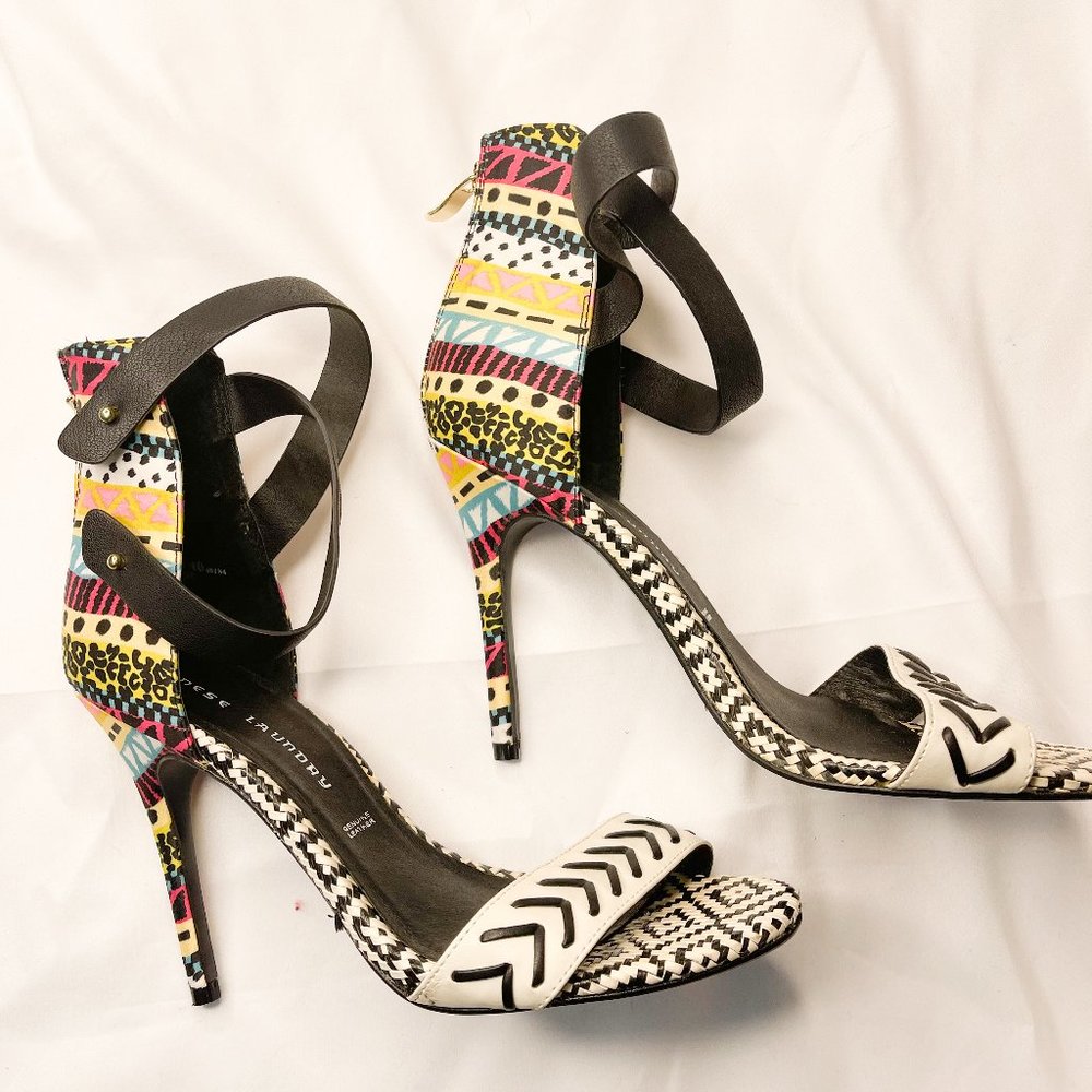 Chinese Laundry Levita Ankle Strap Heels Size 9
